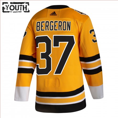 Dětské Hokejový Dres Boston Bruins Dresy Patrice Bergeron 37 2020-21 Reverse Retro Authentic